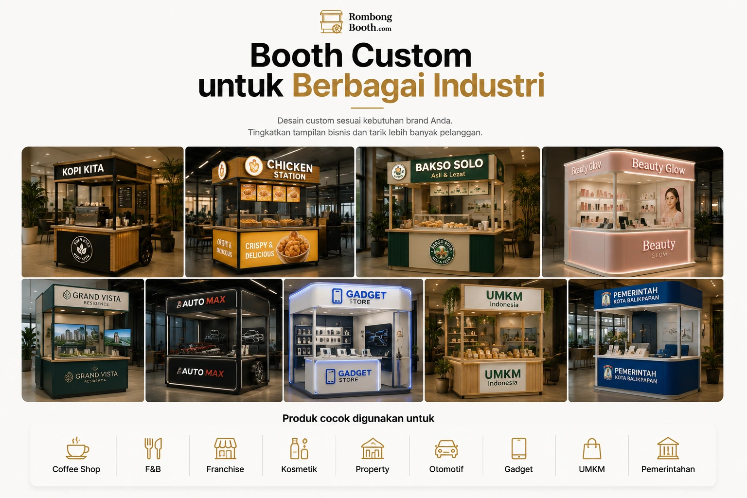 BOOTH COSTUM 