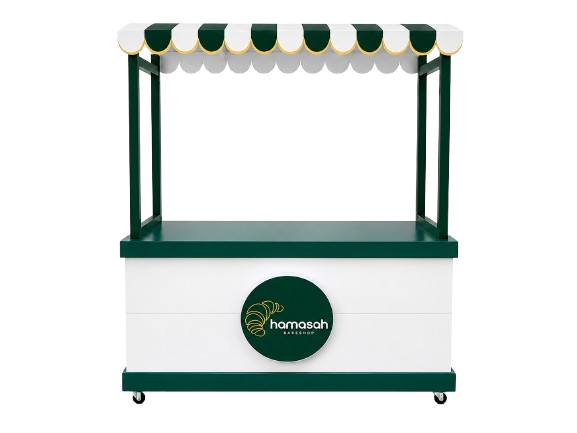 booth koper hamasah bakeshop